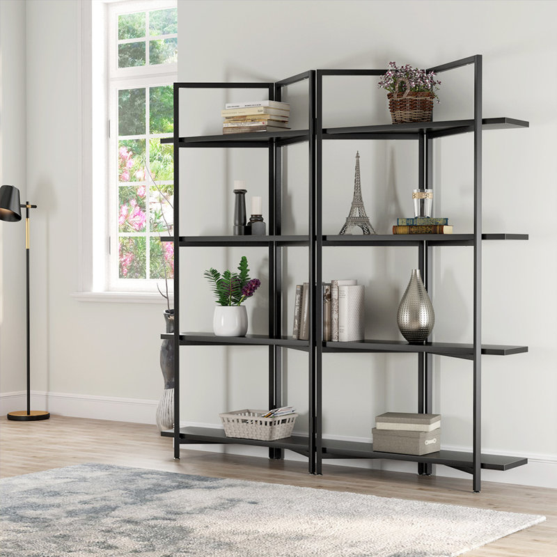 Wrought Studio Emiliah Foldable Ladder Bookcase & Reviews Wayfair
